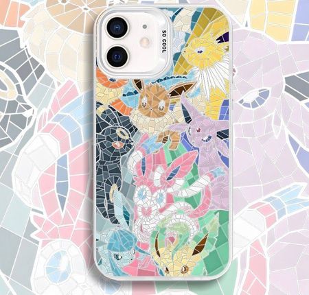 STAINED EVEE POKEMON ANIME PHONE CASE