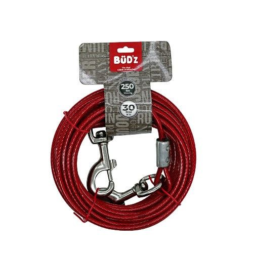 Bud'z Câble D'attache 30 pieds (jusqu'à 250 Lbs)