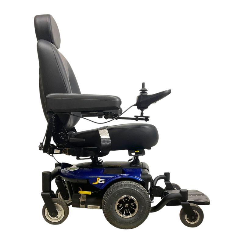 Pride Mobility Quantum J6 Power Chair | 18 x 20 inch Seat | Folding &amp; Reclining Backrest  motability co uk scooters