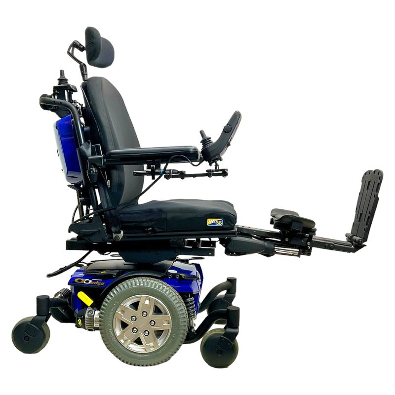 Pride Mobility Quantum Q6 Edge Power Chair with Attendant Control | 17 x 18 inch Seat | Seat Elevate  travel mobility scooter USA