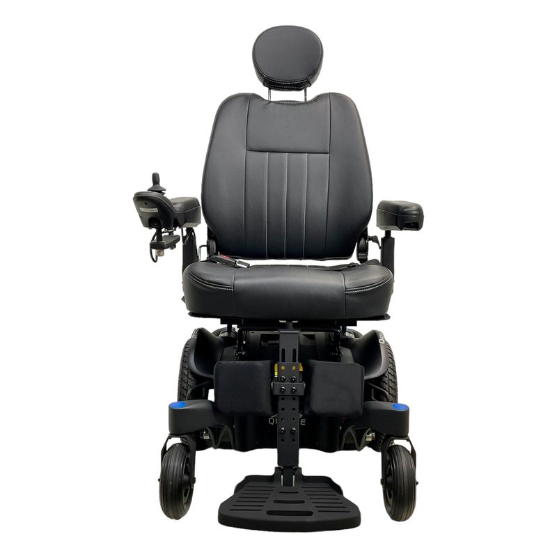 2022 Sunrise Medical Quickie Q400M Power Chair | 20 x 21 inch Foldable Seat | Manual Seat Recline, Transit Included automatic folding mobility scooter USA