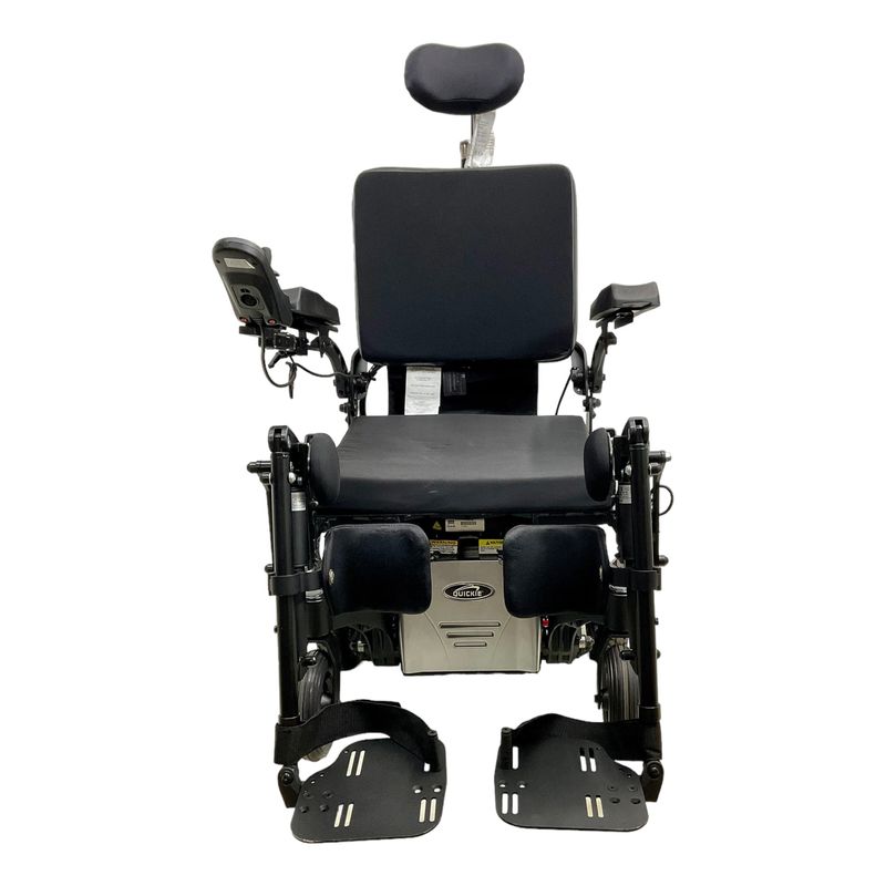 Mint Condition Sunrise Quickie Pulse 6 Power Chair | 20 x 20 inch Seat | Individually Elevating Power Leg Rests | Less than 1 Mile! automatic folding mobility scooter USA