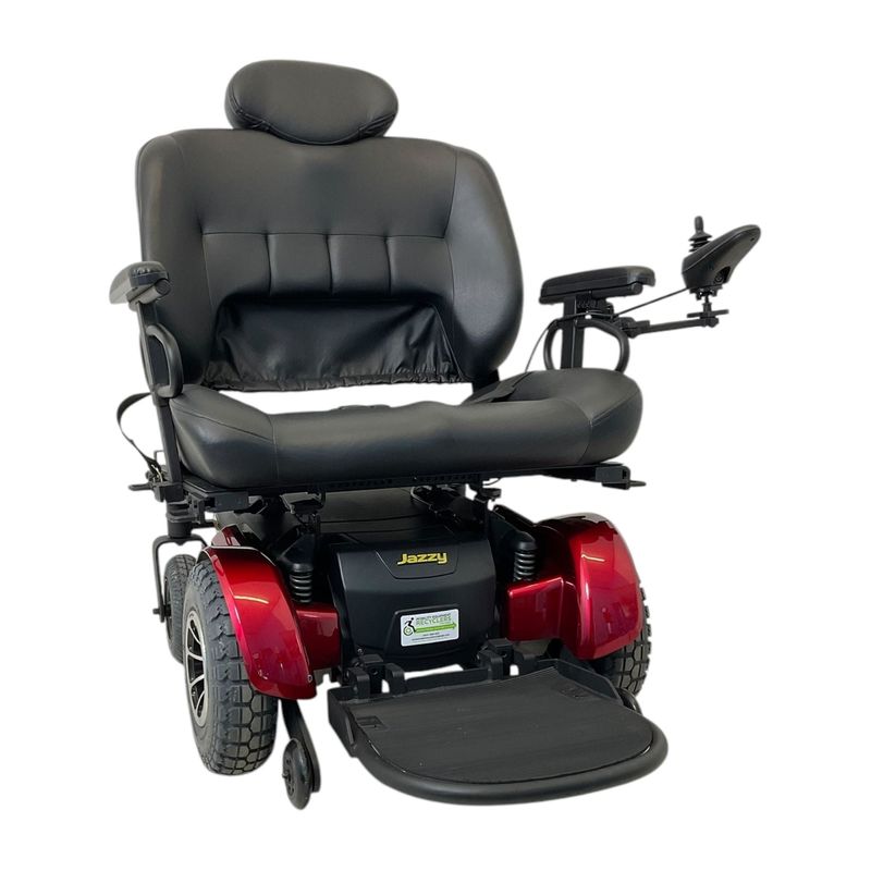 Pride Mobility Jazzy 1450 Heavy-Duty Power Wheelchair | 30 x 20 inch Seat | 600 LBS. Weight Capacity  cost of mobility scooters USA