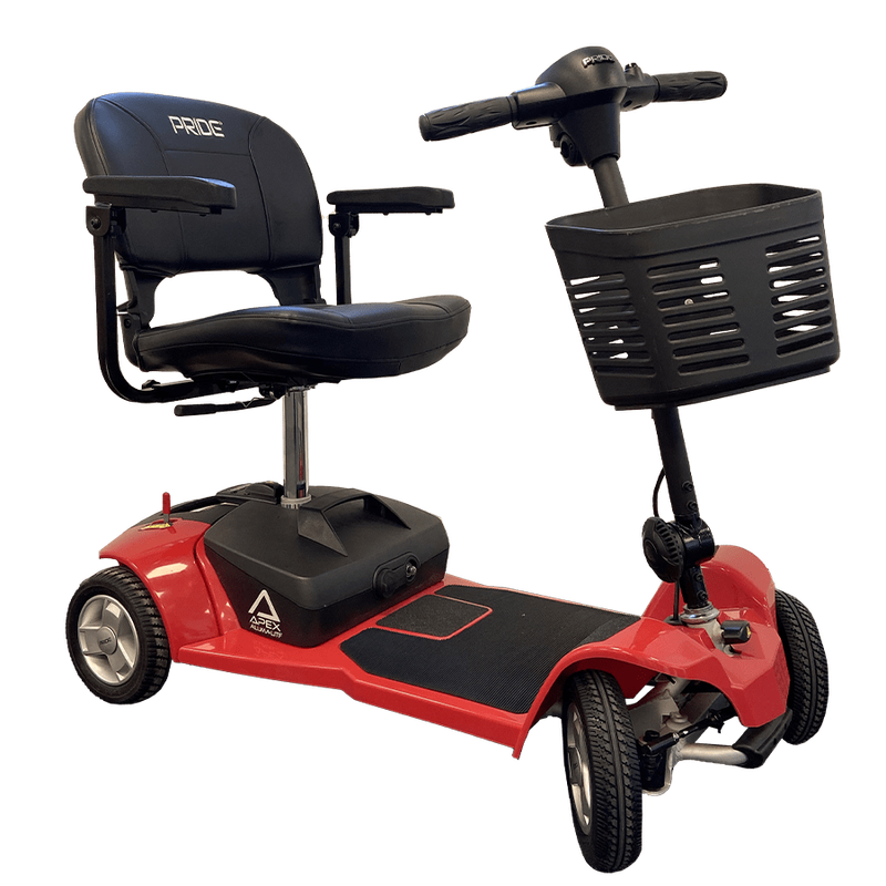 Foldable Mobility Scooters Australia Pride Apex Alumalite Plus Ultra Lightweight Suspension Boot Scooter