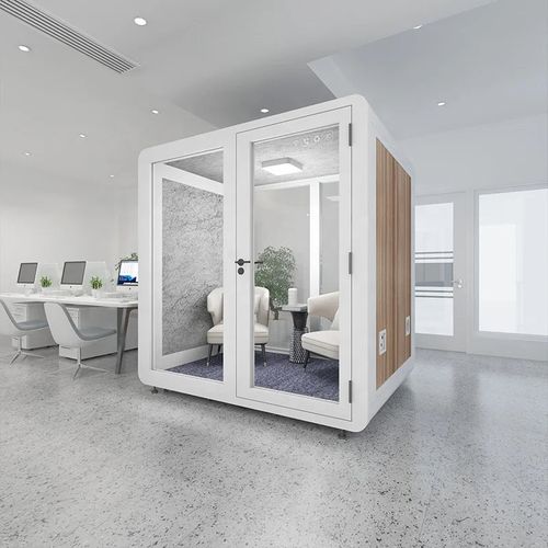 Professional Factory Custom Indoor Reception Room Call Booths Soundproof Studio Booth For Office Silent Pod