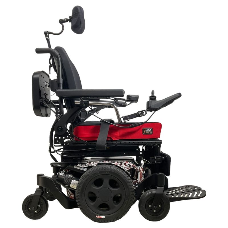 Sunrise Medical Quickie Pulse 6 Power Chair | 18 x 19 inch Seat | Tilt &amp; Power Extending Legs | Only 3 Miles!  lightest mobility scooter uk