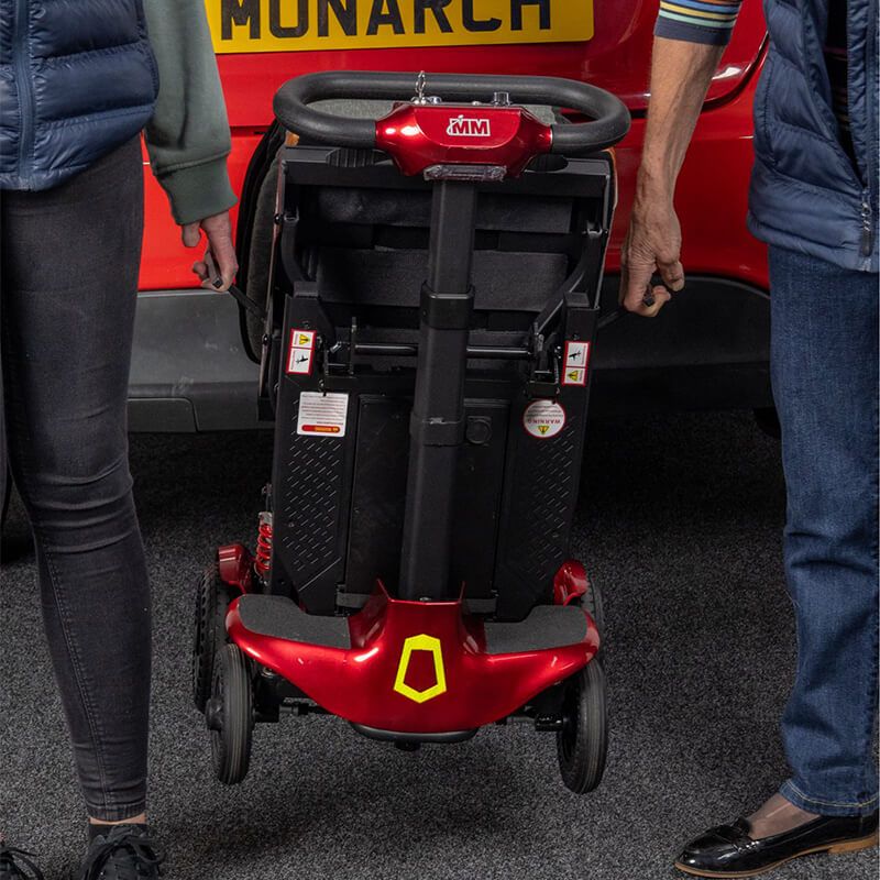 Mway  Genius Lightweight Folding Mobility Scooter  green power mobility scooters uk