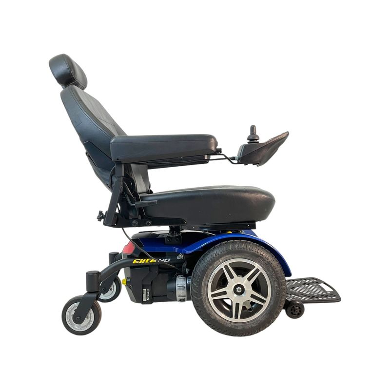 Pride Mobility Jazzy Elite HD Bariatric Power Chair | 22 x 20 inch Seat | Manual Seat Recline | 450 LBS Capacity  cost of mobility scooters USA