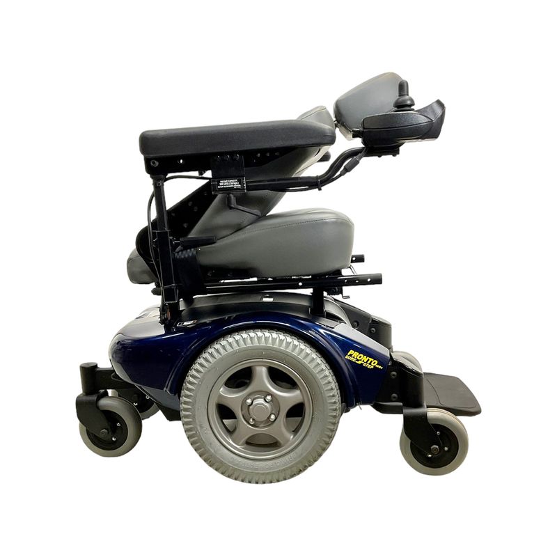 Invacare Pronto M91 Power Chair | 19 x 17 inch Seat | Manual Seat Recline | Foldable Seat folding mobility scooter for heavy  person USA