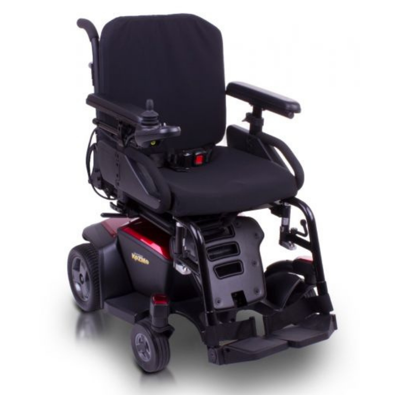 Quantum Rehab Rare-Wheel Drive Power Chair Kozmo  collapsible mobility scooters uk