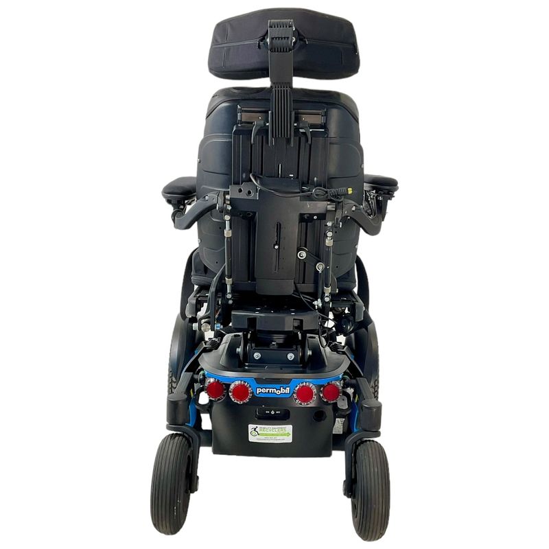 Permobil F3 Corpus Power Wheelchair | 17 x 17 inch Seat | Seat Elevate, Anterior Tilt  lightest mobility scooter uk