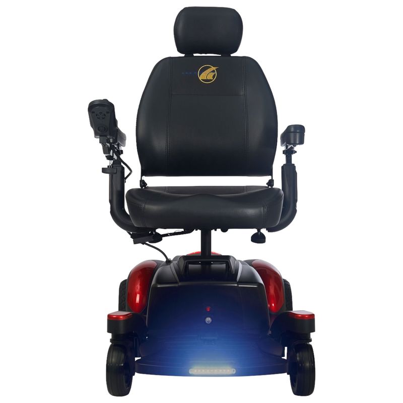 New Golden Technologies BuzzAbout Power Chair | 17 x 16 inch Seat | Motion Sensing LED Lights  lightest mobility scooter uk