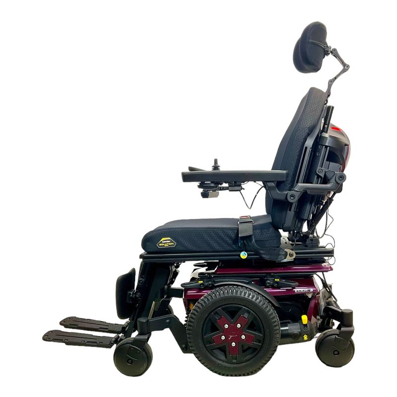 2020 Pride Mobility Quantum Q6 Edge 3 Power Chair | 15 x 19 inch Seat | Tilt, Power Extending Legs | Lighting Kit | Only 1 Mile! folding mobility scooter for heavy  person USA