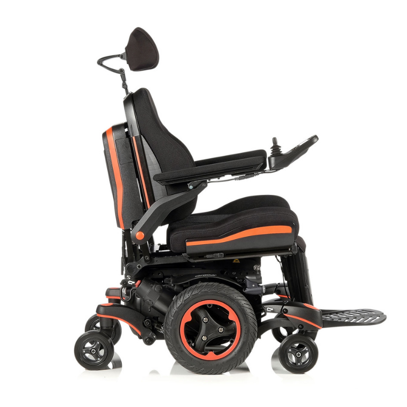 Sunrise Medical Mid-Wheel Drive Power Wheelchair QUICKIE Q700 M Sedeo Ergo  second hand mobility scooters uk