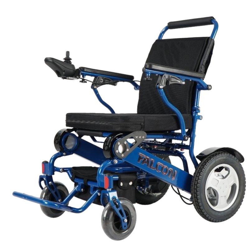 Falcon HD Portable Power Chair with Reclining Backrest | 19 x 17 inch Seat | 400 LBS Weight Capacity  cost of mobility scooters USA