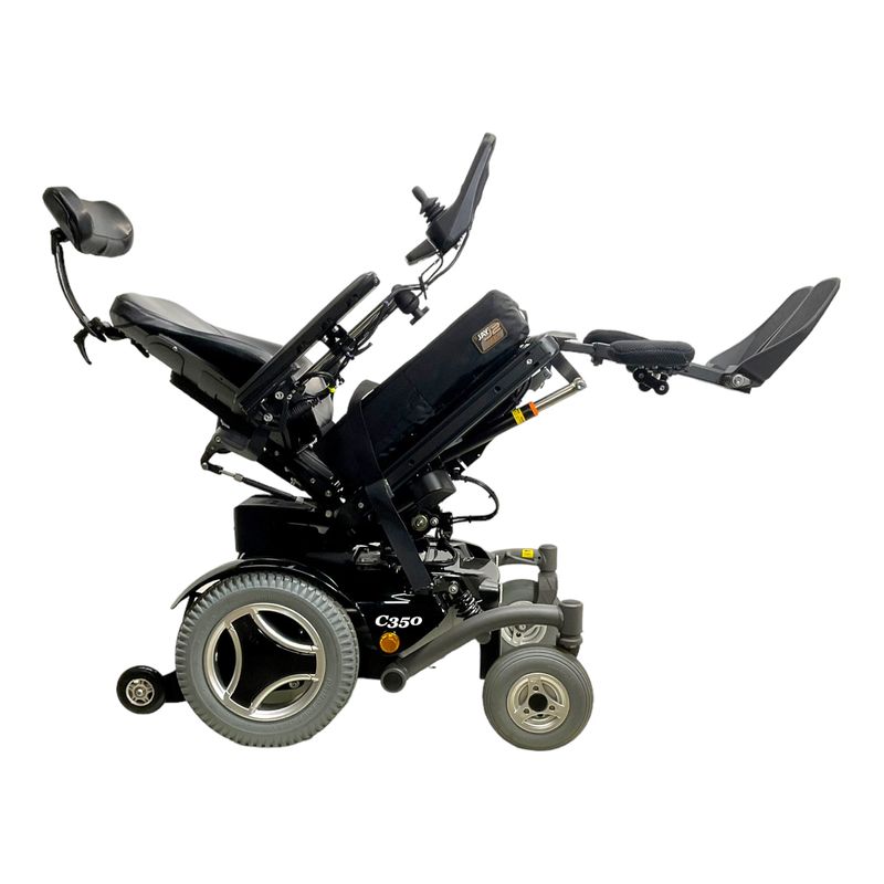Permobil C350 Power Chair | 19 x 18 inch Seat | Tilt, Recline, Power Extending Legs folding mobility scooter for heavy  person USA