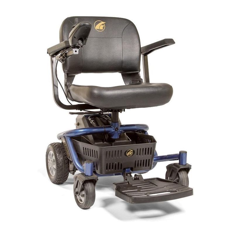 New Golden Technologies Literider Envy Portable Power Chair | 17 x 16 Seat lightweight mobility scooter USA