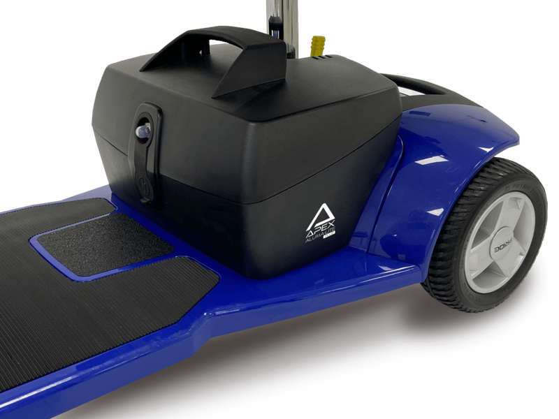 Foldable Mobility Scooters Australia Pride Apex Alumalite Plus Ultra Lightweight Suspension Boot Scooter