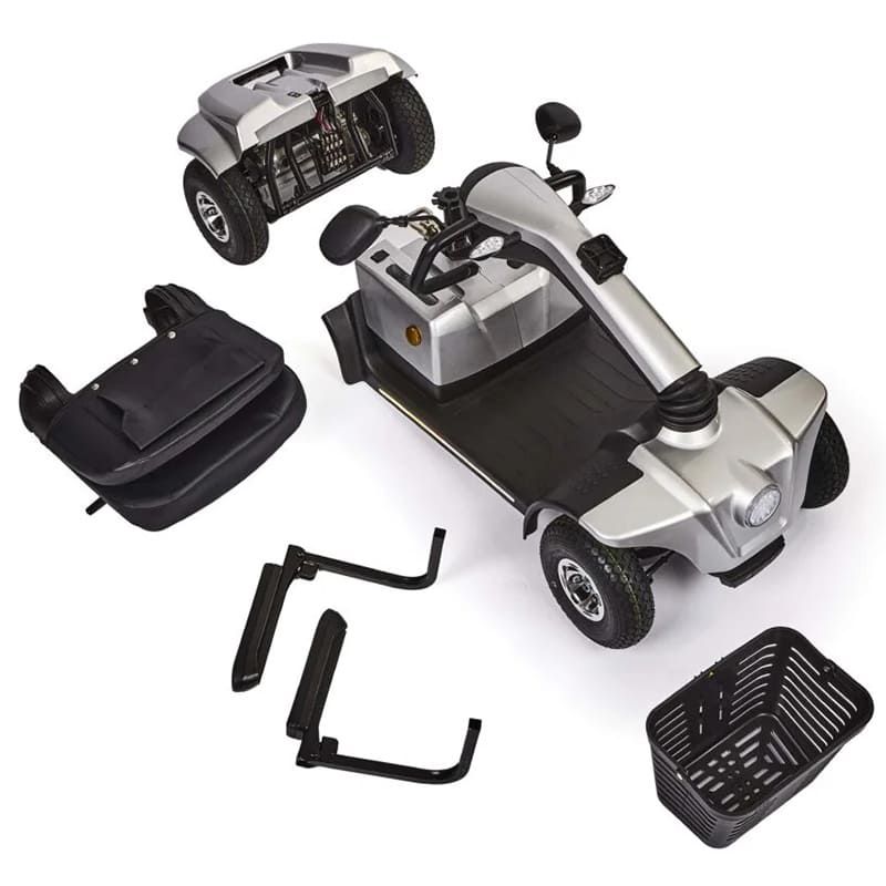 eMove 4 Portable Travel Mobility Scooter With SLA Battery  mobility scooters for sale USA