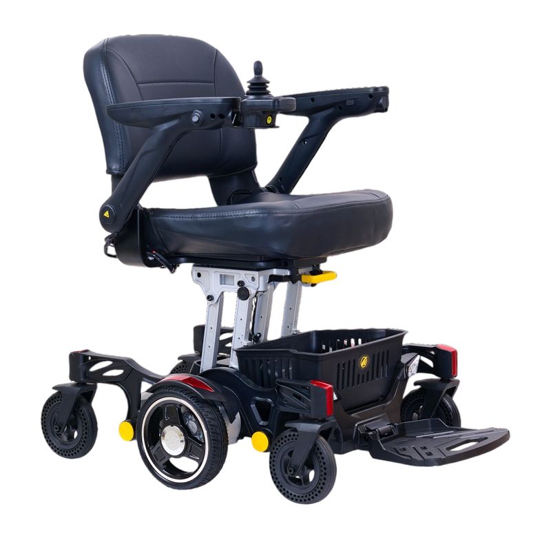 New Golden Buzzaround CarryOn Folding Power Chair | 18 x 17 inch Seat | Lightweight &amp; Easy Disassembly!  motability co uk scooters