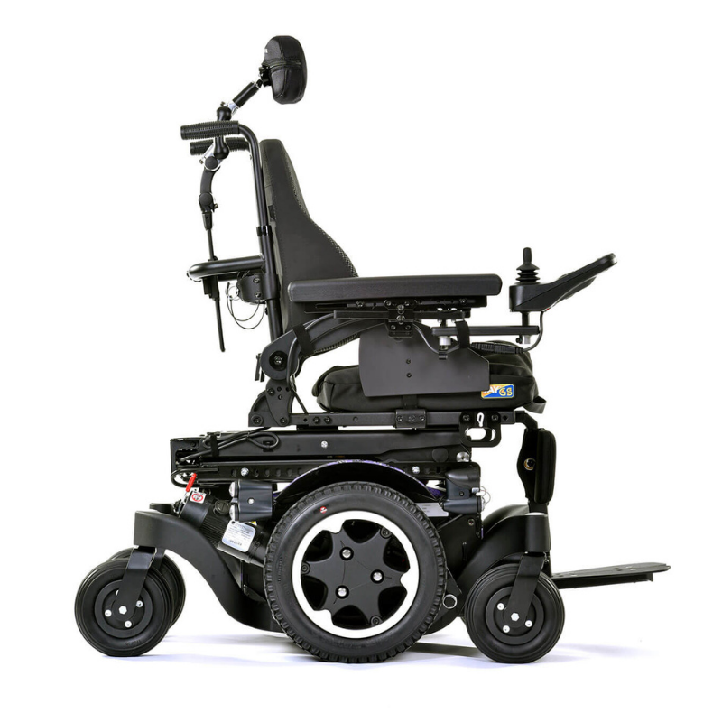 Sunrise Medical Mid-Wheel Drive Power Wheelchair QUICKIE Q300 M Mini Teens  second hand mobility scooters uk