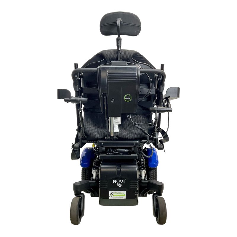 Rovi X3 Rehab Power Chair | 22" x 20" Seat | Tilt, Recline, Power Extending Legs lightweight mobility scooter USA