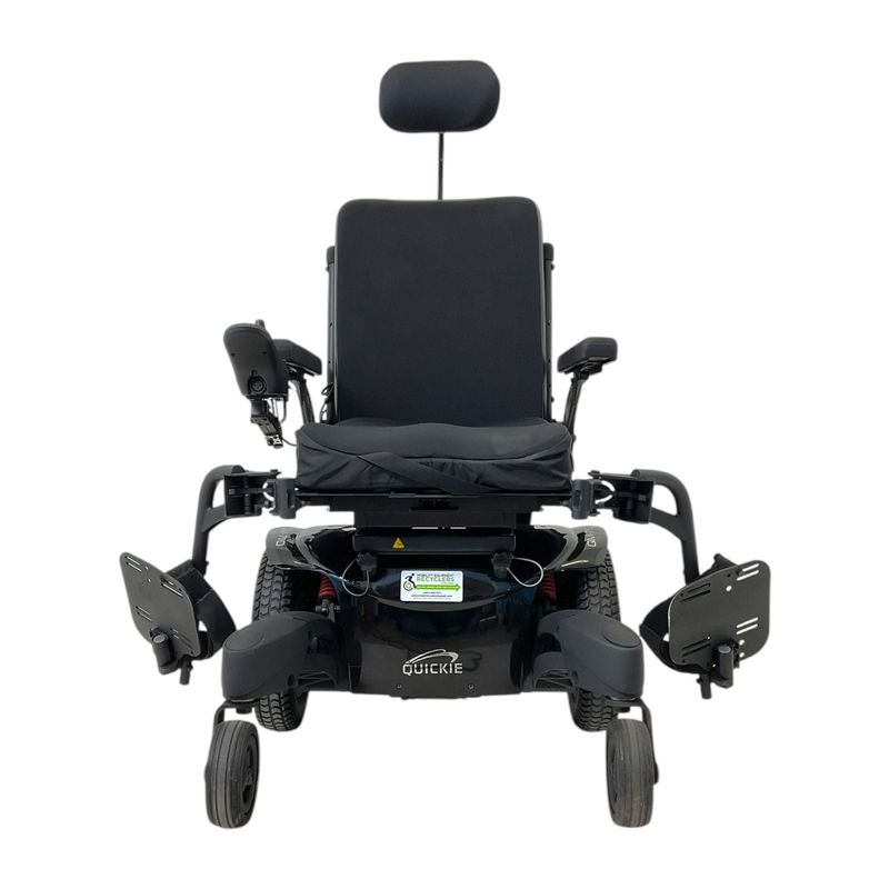 Sunrise Medical Quickie QM-710 Power Chair with Tilt | 17 x 17 in Seat | Swing-Away Leg Rests  cost of mobility scooters USA