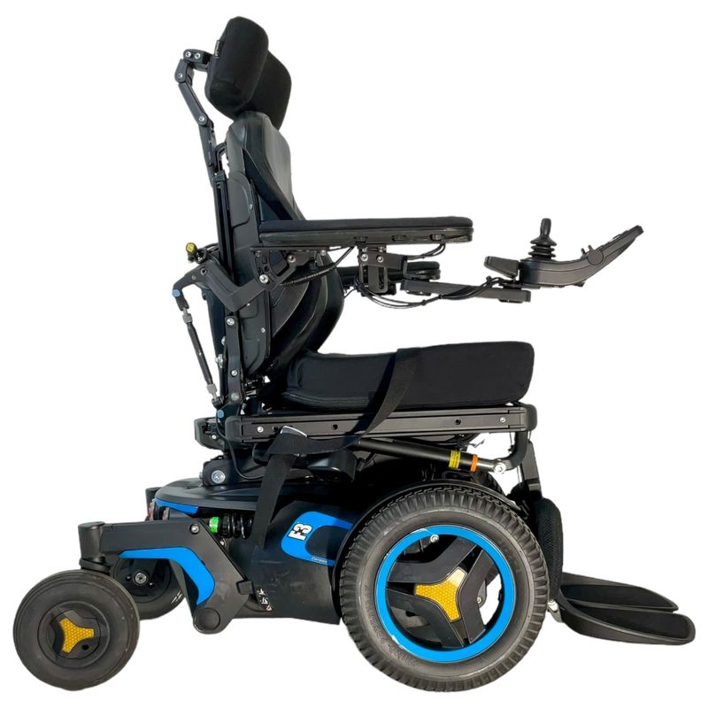 Permobil F3 Corpus Power Wheelchair | 17 x 17 inch Seat | Seat Elevate, Anterior Tilt  lightest mobility scooter uk