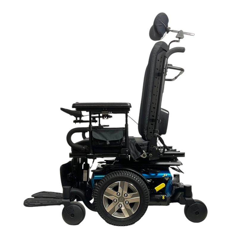 Mint-Condition 2022 Pride Mobility Quantum J4 Power Wheelchair | 19 x 19 inch Seat | Tilt, Power Extending Legs  cost of mobility scooters USA