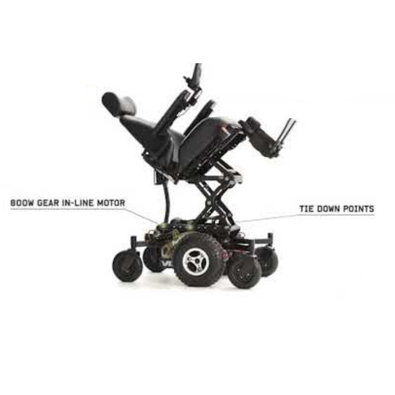 Sunrise Medical All-Terrain Mid-Wheel Drive Power Wheelchair Magic Mobility Frontier V6  foldable mobility scooters USA