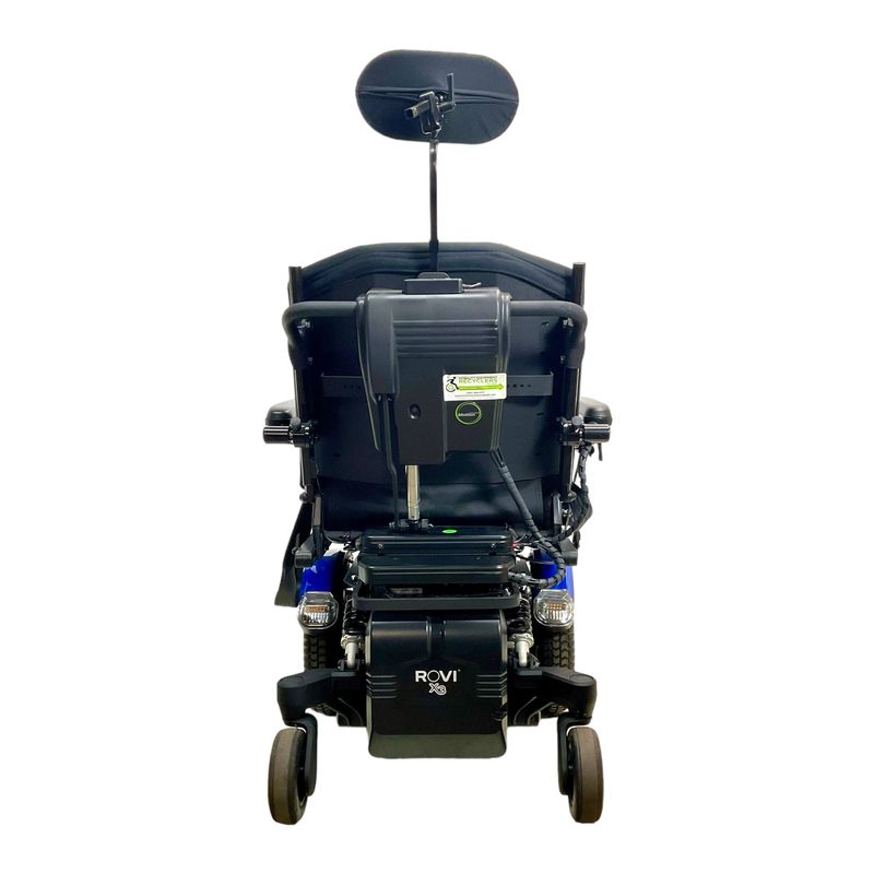 Like-New 2021 Rovi X3 Power Wheelchair | 19 x 17 inch Seat | Seat Elevate, Toggle Switch  travel mobility scooter USA