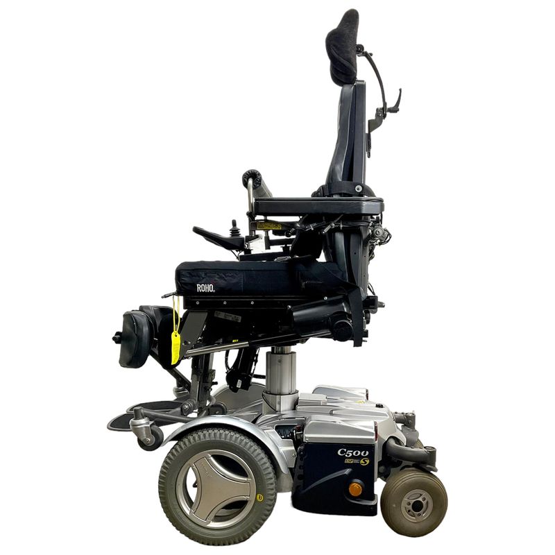 Permobil C500 Vertical Standing Power Chair | 17 x 18 inch Seat | Seat Elevate automatic folding mobility scooter USA