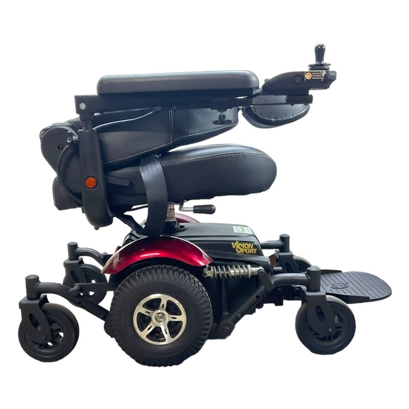 2019 Merits Vision Sport Power Wheelchair with Swiveling Seat | 20 x 18 inch Seat | Folding &amp; Reclining Backrest  cost of mobility scooters USA