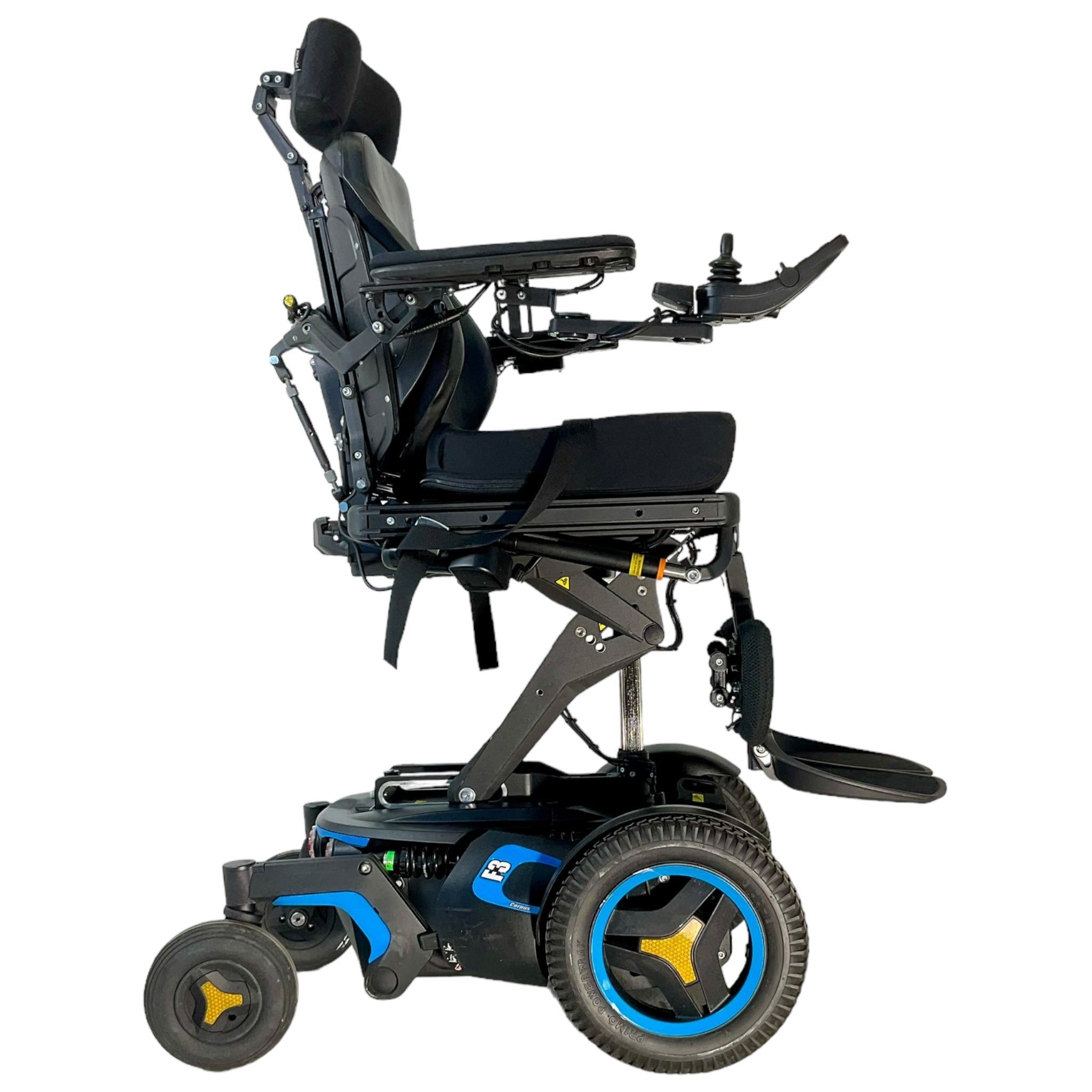 Permobil F3 Corpus Power Wheelchair | 17 x 17 inch Seat | Seat Elevate, Anterior Tilt  lightest mobility scooter uk