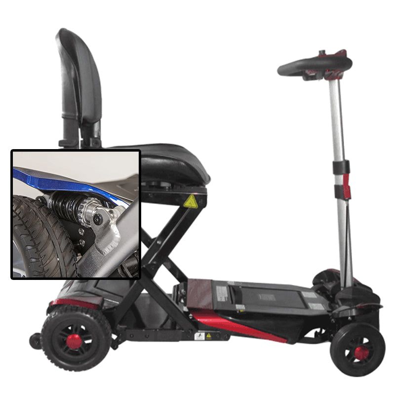 New Mway Superlite Plus Autofolding Mobility Scooter With Suspension  green power mobility scooters uk