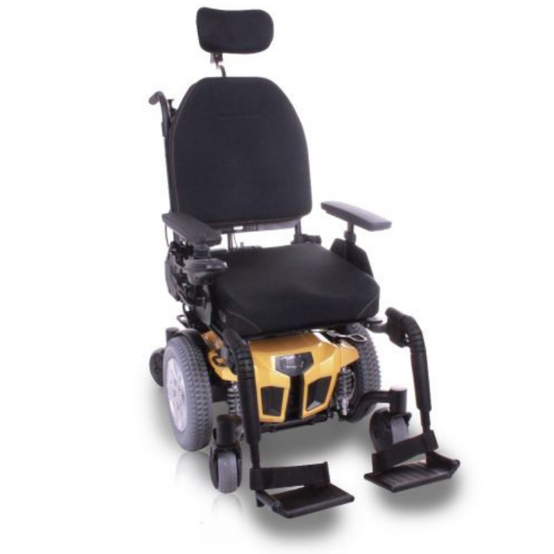Mobility Scooters Hoppers Crossing  Quantum Rehab Power Wheelchair Q4 Mid-Wheel 6 Drive With TB Flex Seating 4 Mph