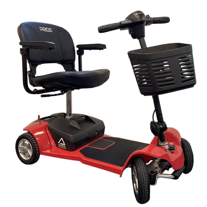 Pride Apex Alumalite Plus Aluminium Travel Scooter  electric mobility scooter USA