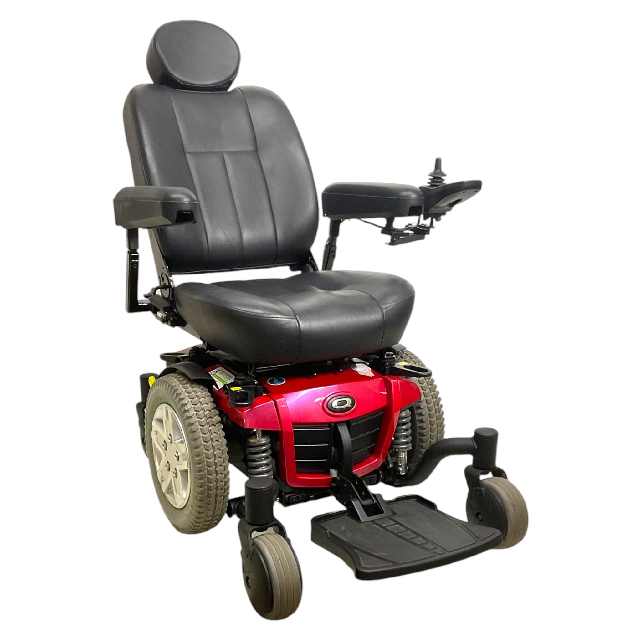 Pride Mobility Quantum Q6 Edge Power Chair | 18 x 18 inch Seat | Manual Seat Recline, Transit Kit  motability co uk scooters