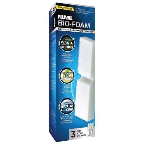 Blocs de mousse filtrante BioFoam paquet de 3 Série FX4/Fx5 et FX6 Fluval