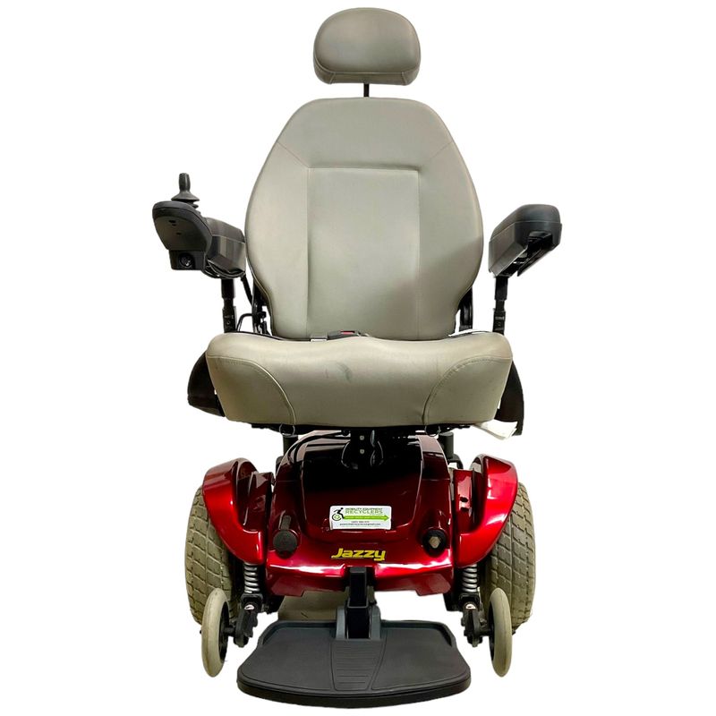 Pride Mobility Jazzy Select Power Wheelchair with Swivel Seat | 18 x 19 inch Seat | Manual Seat Recline  lightest mobility scooter uk