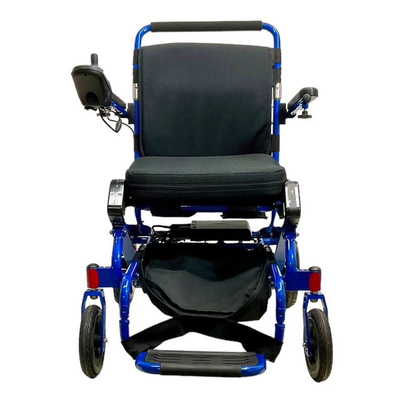 Like-New Air Hawk Folding Power Wheelchair | 16 x 16 inch Seat | Lightweight Folding Frame folding mobility scooter for heavy  person USA