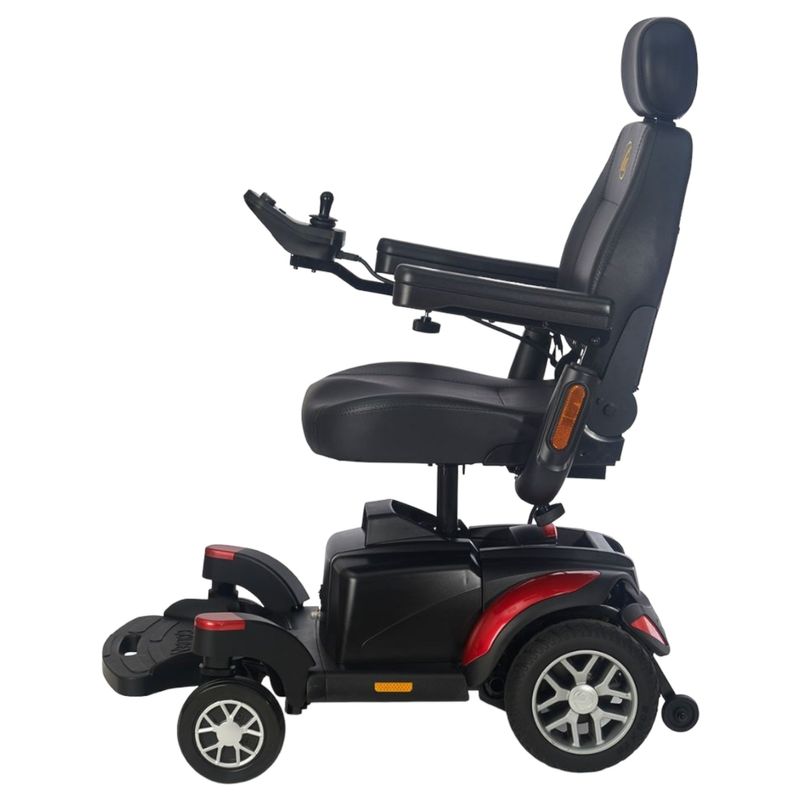 New Golden Technologies BuzzAbout Power Chair | 17 x 16 inch Seat | Motion Sensing LED Lights  lightest mobility scooter uk