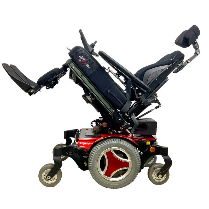 Permobil M300 Power Chair with Seat Elevate | 18 x 19 inch Seat | Contoured Backrest  cost of mobility scooters USA