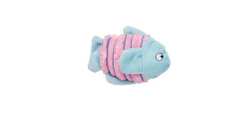 BUD'Z JOUET POUR CHAT - POISSON ROSE ET BLEU 4,5"