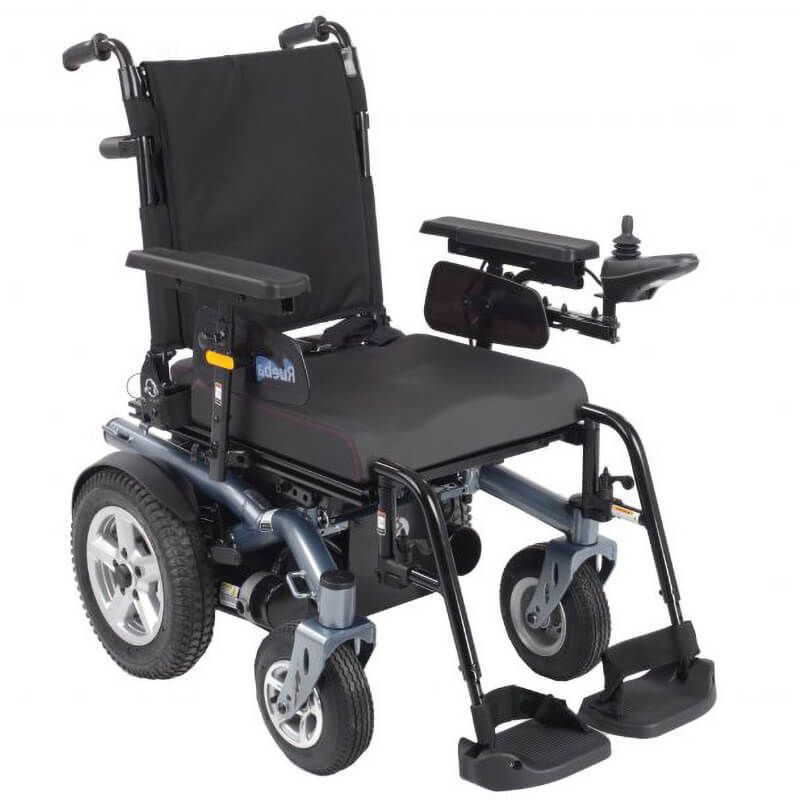Rascal Rueba Rear Wheel Drive Powerchair  green power mobility scooters uk