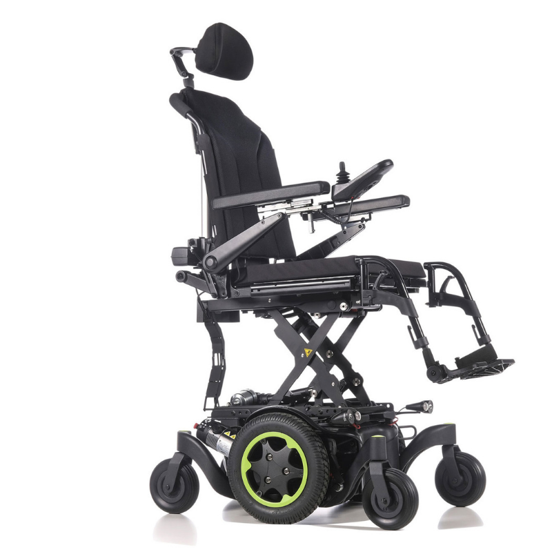 Sunrise Medical Mid-Wheel Drive Power Wheelchair QUICKIE Q400 M Sedeo Lite  second hand mobility scooters uk