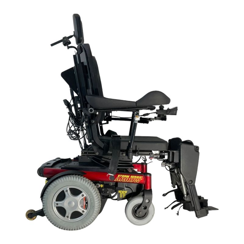 Invacare Storm Series Arrow Power Chair with Attendant Function Controls | 18 x 19 inch Seat | Recline, Power Legs mobility scooter hoist prices uk