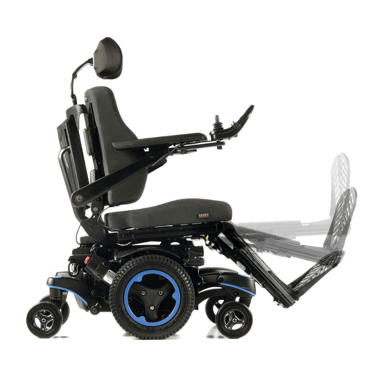 Sunrise Medical Mid-Wheel Drive Power Wheelchair QUICKIE Q700 M Sedeo Pro  second hand mobility scooters uk