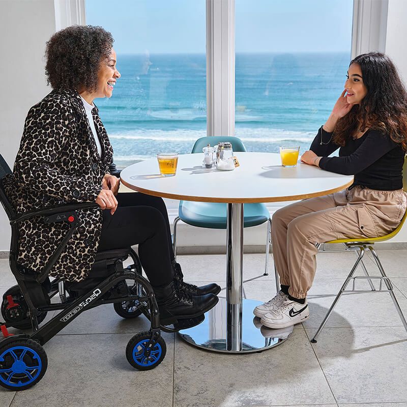 Quickie Q50 R Carbon Folding Powerchair  cheap mobility scooters USA