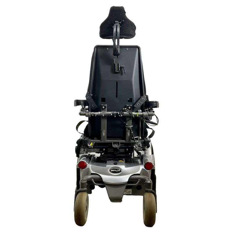 Permobil C500 Vertical Standing Power Chair | 17 x 18 inch Seat | Seat Elevate automatic folding mobility scooter USA
